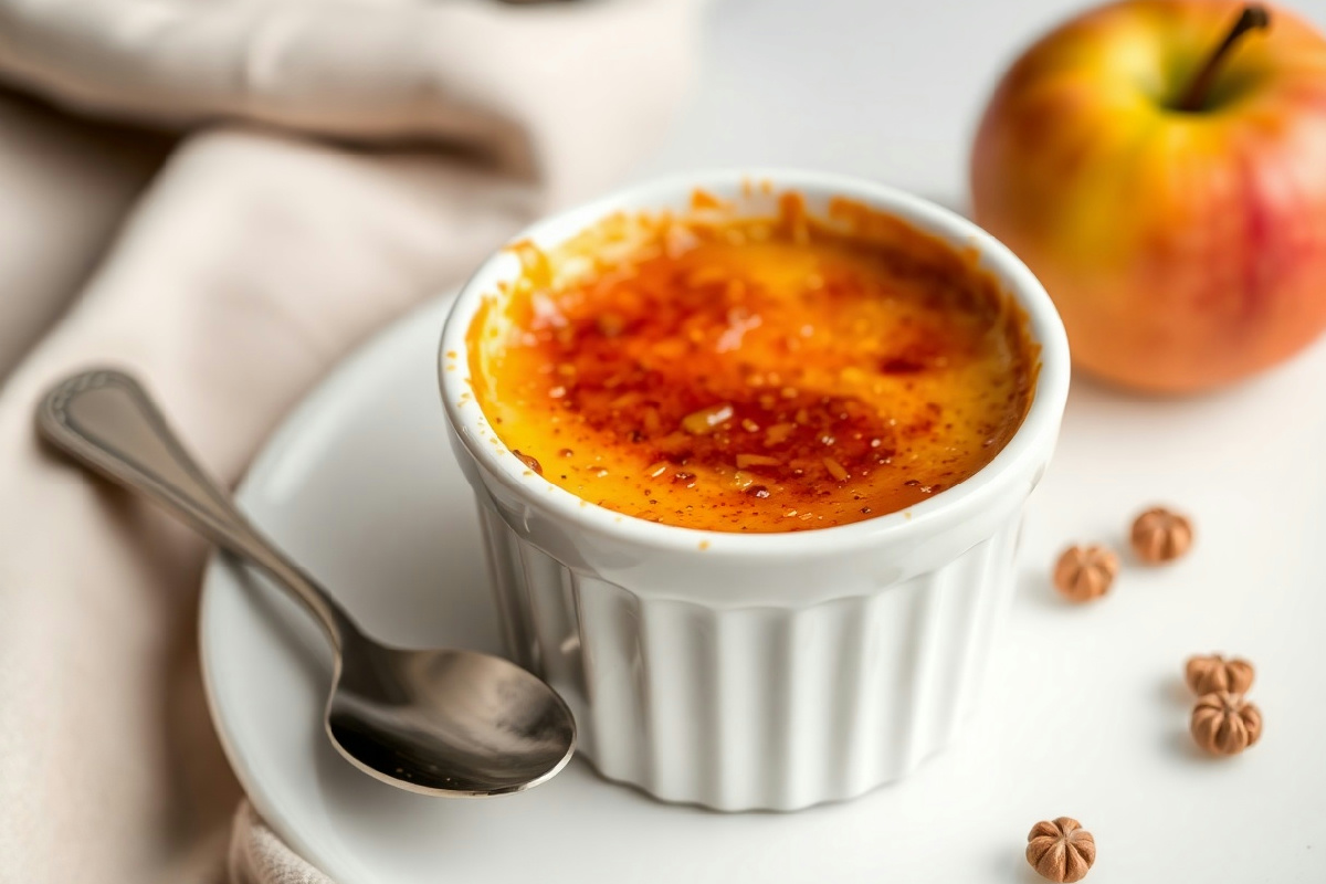 Creme brulée alle mele: il dessert che cambia la tua idea di dolce con un tocco di creatività in cucina