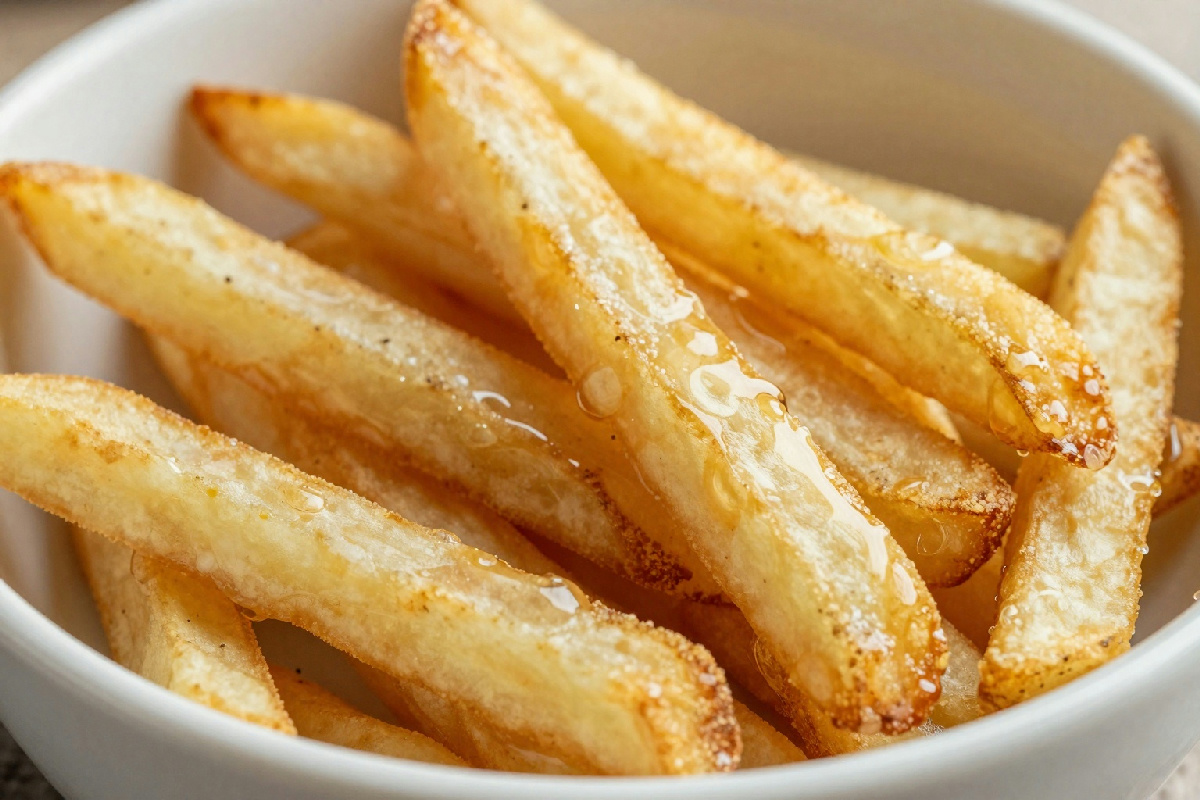 Immergi le patatine in acqua e aceto: il trucco che cambierà il tuo modo di friggere per sempre