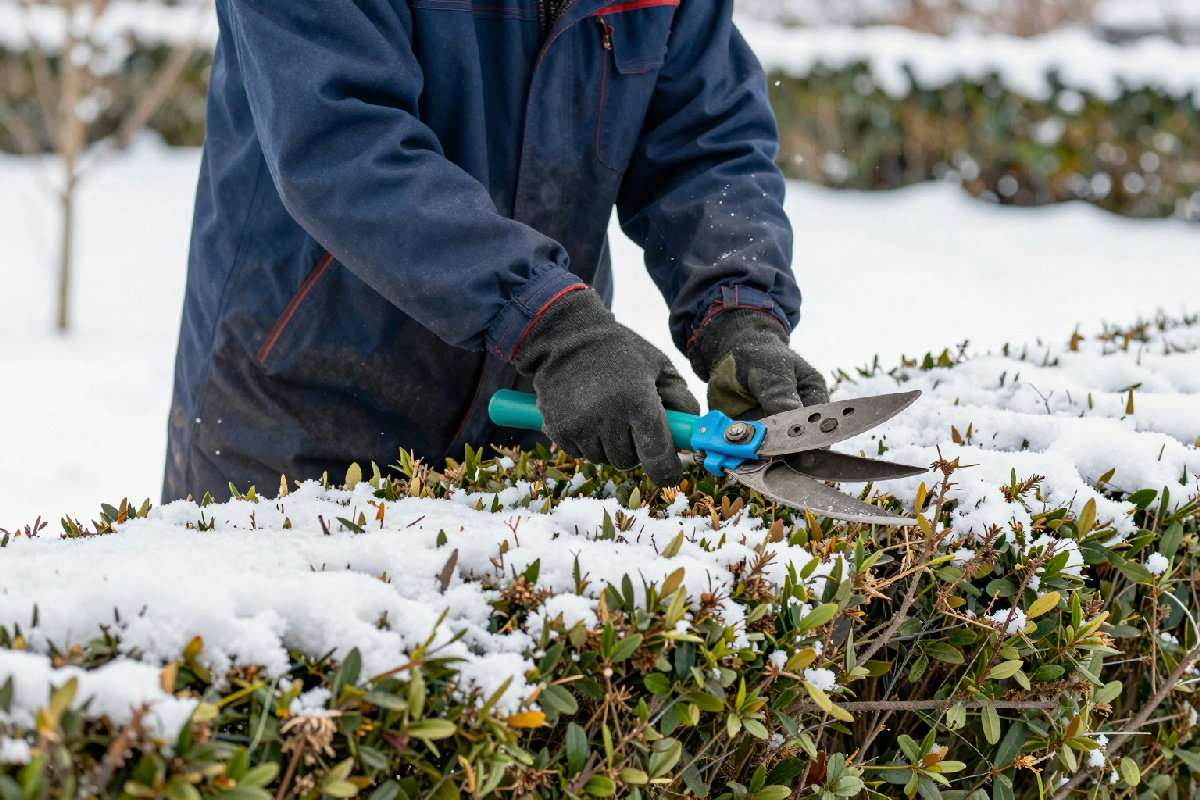 Potare le siepi in inverno: i segreti per proteggere le piante dal gelo e farle prosperare