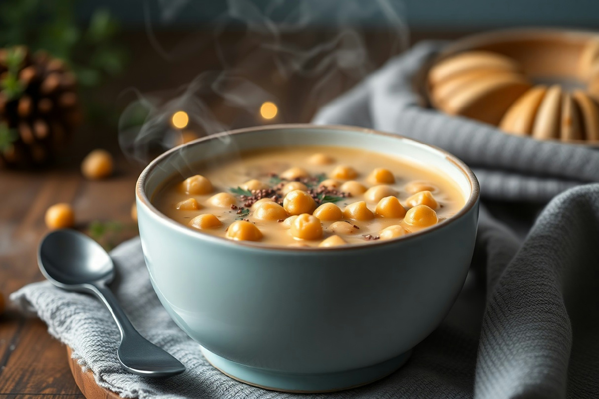 Una minestra invernale che scalda il cuore: cardi e cicerchie si uniscono in un piatto unico da gustare